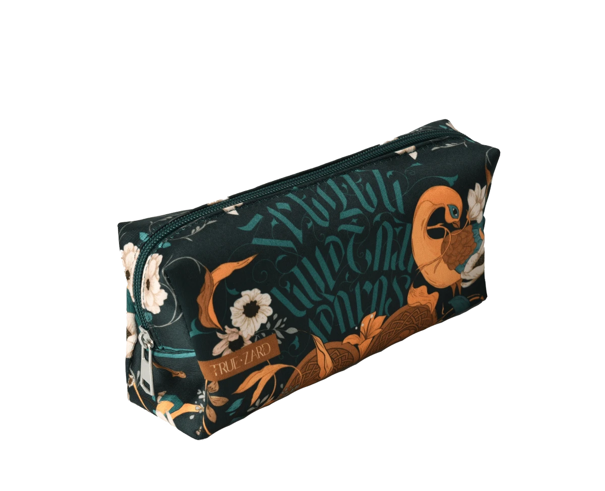 Խորոտ փիրուզագույն մեծ կոսմետիկ  պայուսակ